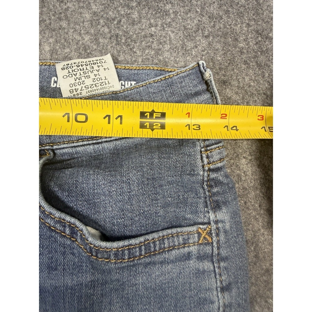 Wrangler Boys Classic Straight Jeans Size 14 Slim - Picture 6 of 12